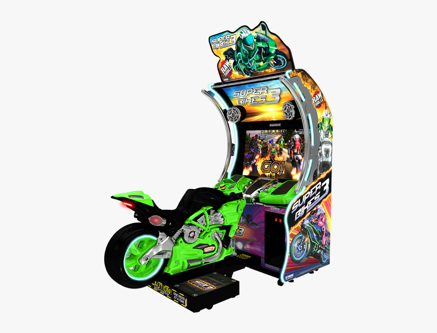 Super Bikes 3 Arcade Game, HD Png Download, Free Download