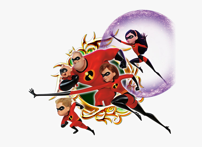 Vip The Incredibles2 - Mr Incredible Elastigirl Dash Violet, HD Png Download, Free Download