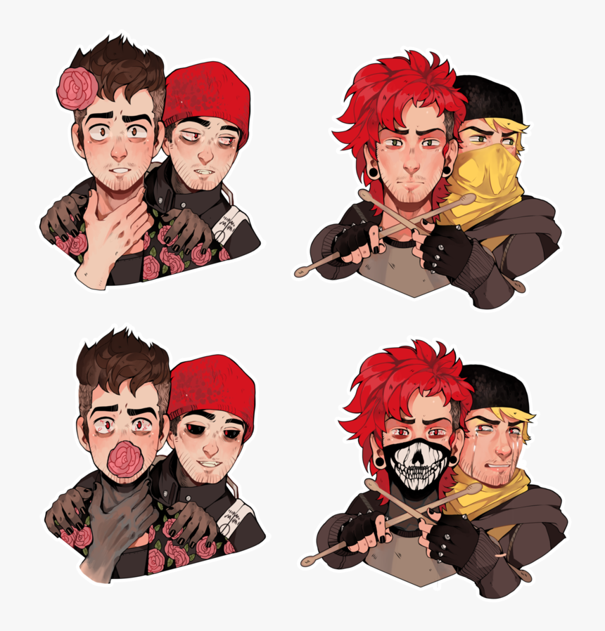 Transparent Twenty One Pilots Png - Twenty One Pilots Art Trench, Png Download, Free Download