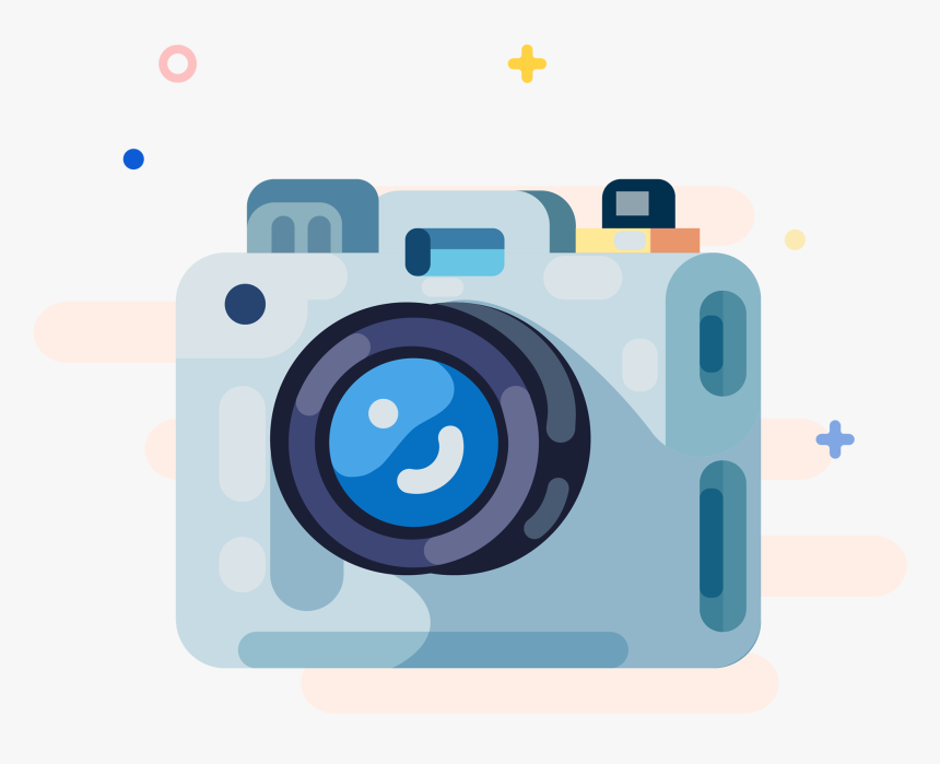 Mbe Digital Camera Cartoon Icon Png And Vector Image - Camara De Fotos Dibujo, Transparent Png, Free Download