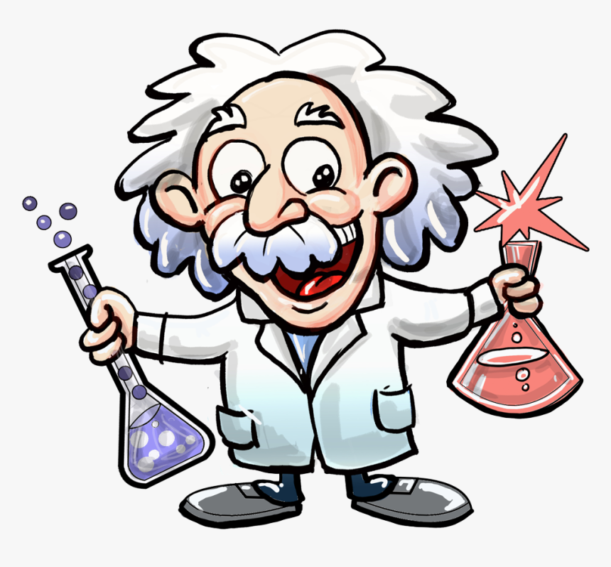 Junior Einsteins Science Club - Scientist Cartoon Albert Einstein, HD Png Download, Free Download