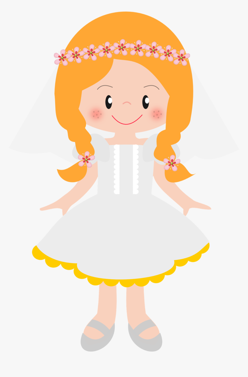 Festa Junina Cute Png, Png Download - Desenho Daminha De Casamento, Transparent Png, Free Download