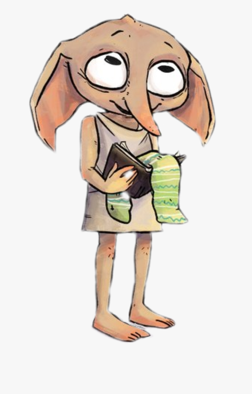 #harrypotter #fanartofkai #nelsonmandela #dobbyisafreeelf - Dobby Cartoon, HD Png Download, Free Download