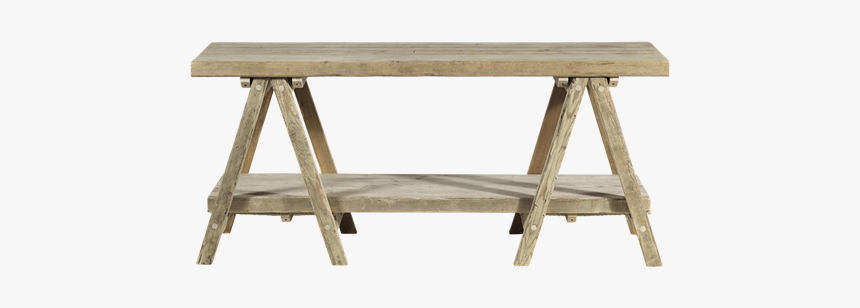 Trestle Table Transparent Png - Bench, Png Download, Free Download