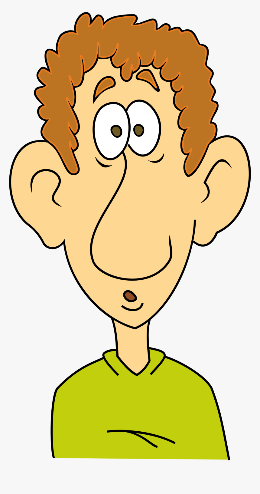 Surprised Male Clip Art At Clker - Free Clipart Surprised, HD Png Download, Free Download