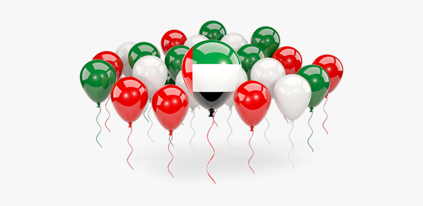 Balloons With Colors Of Flag - Balloons Mauritius Flag Colours, HD Png Download, Free Download