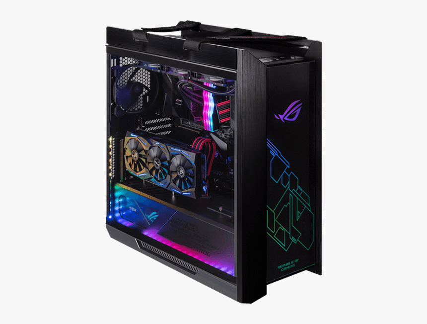 Gabinete Asus Rog Strix Helios - Asus Rog Strix Helios Gx601, HD Png Download, Free Download