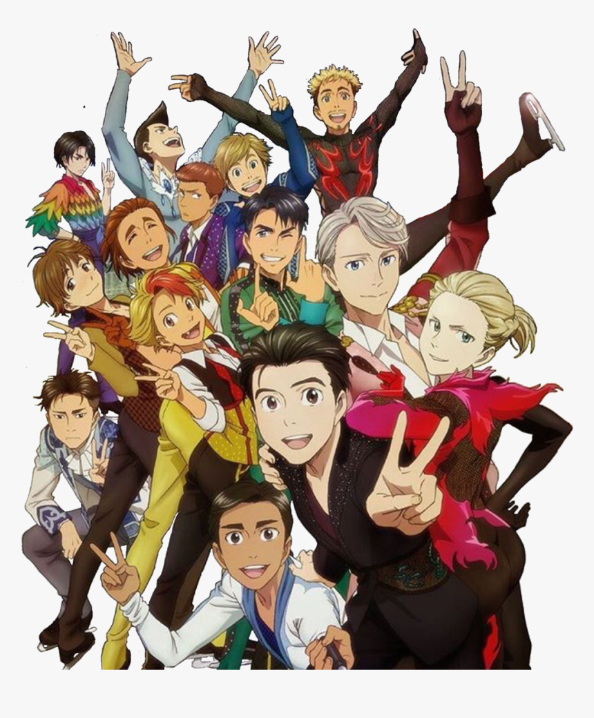 Free Download Yuri On Ice Poster Clipart Yuri On Ice - Yuri On Ice Cast, HD Png Download, Free Download