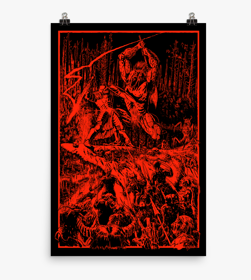 Paladin In Hell Poster [24x36] - Paladin In Hell Art, HD Png Download, Free Download