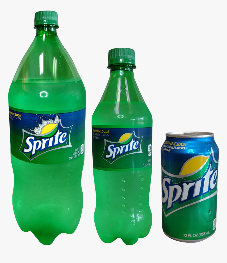 Sprite, Transparent Png - Sprite 2 Liter Bottle, Png Download, Free Download