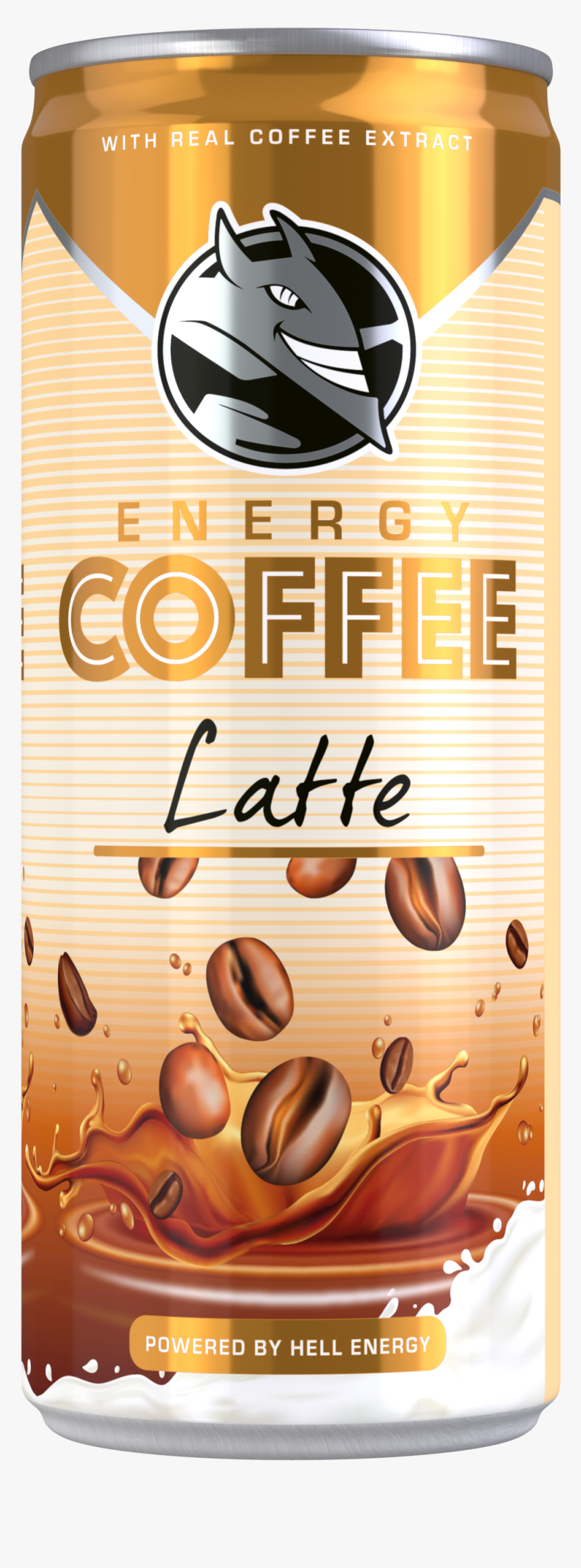 Energy Coffee Latte - Hell Energy Coffee, HD Png Download, Free Download