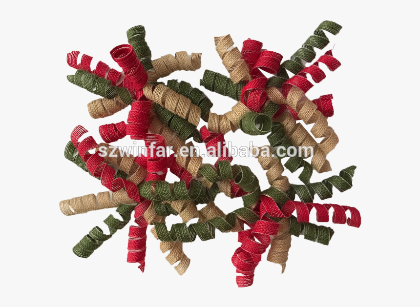 Multicolor Jute Gift Bow - Christmas Tree, HD Png Download, Free Download