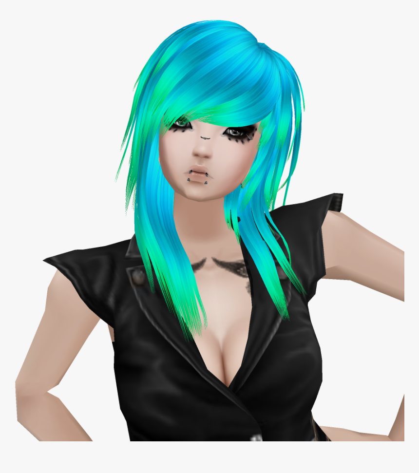 Seapunk Photo By Wondah Woman - Lace Wig, HD Png Download, Free Download