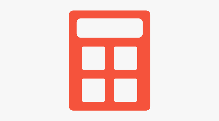 Inch Calculator Logo - Orange, HD Png Download, Free Download