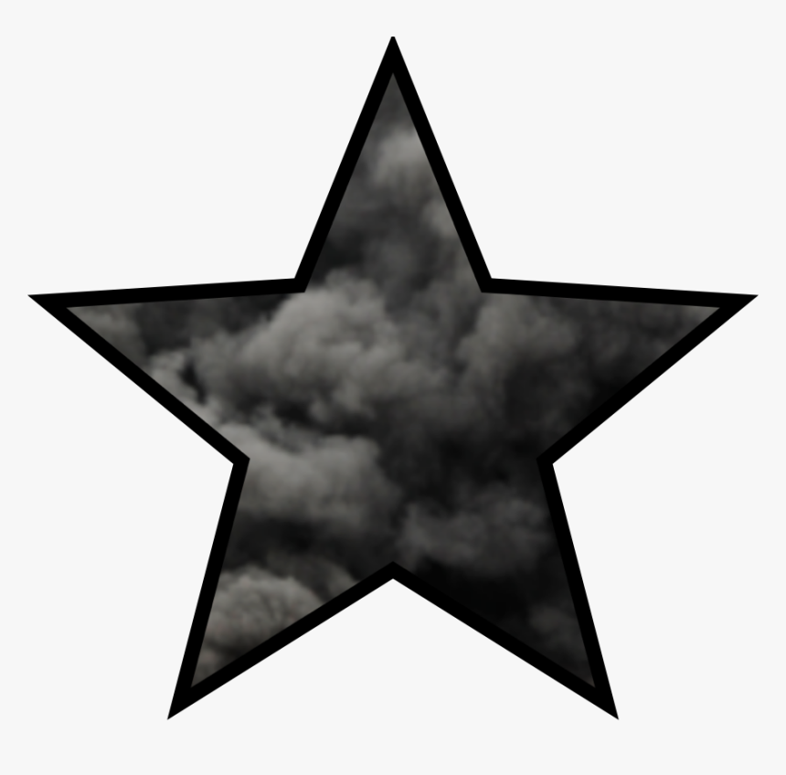 #cool #smoke #clouds #star #shape #starshape #gazing - Shepard Fairey, HD Png Download, Free Download