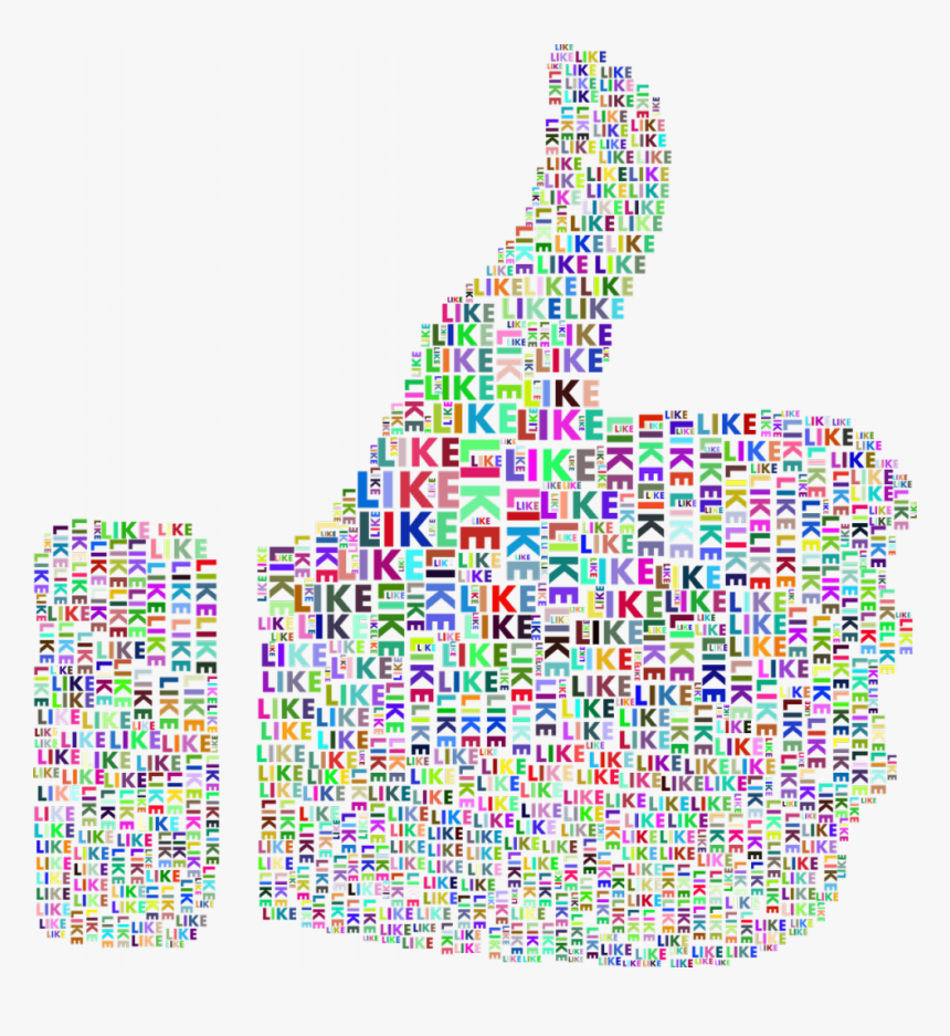 Transparent Facebook Like Button Png Transparent - Social Media Like Png, Png Download, Free Download