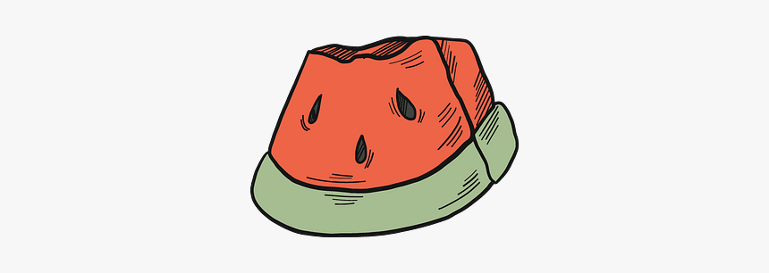 Slice Of Watermelon Clipart, HD Png Download, Free Download