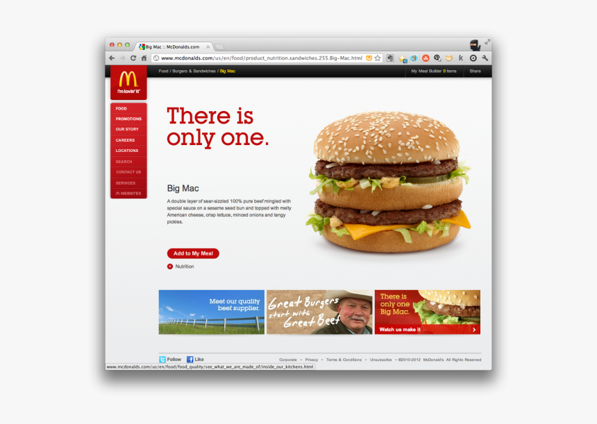 Big Mac Burger Mcdonalds, HD Png Download, Free Download