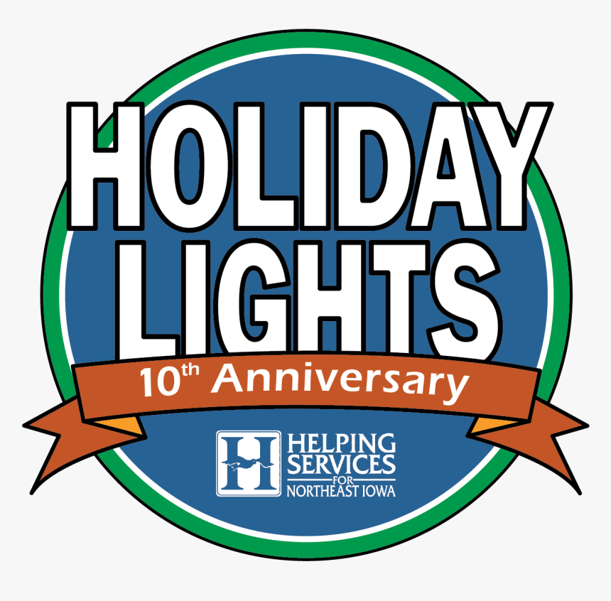 Holiday Lights 10th Annivesary-01 , Png Download - Оранжевое Настроение, Transparent Png, Free Download