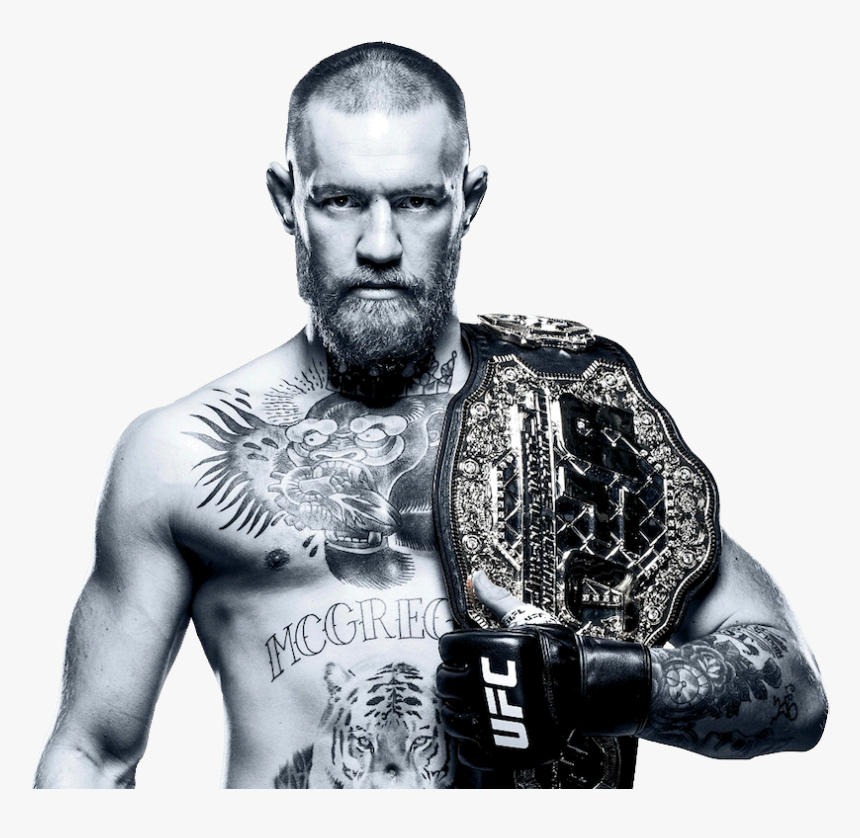 Conor Mcgregor Png - Conor Mcgregor With Title, Transparent Png, Free Download