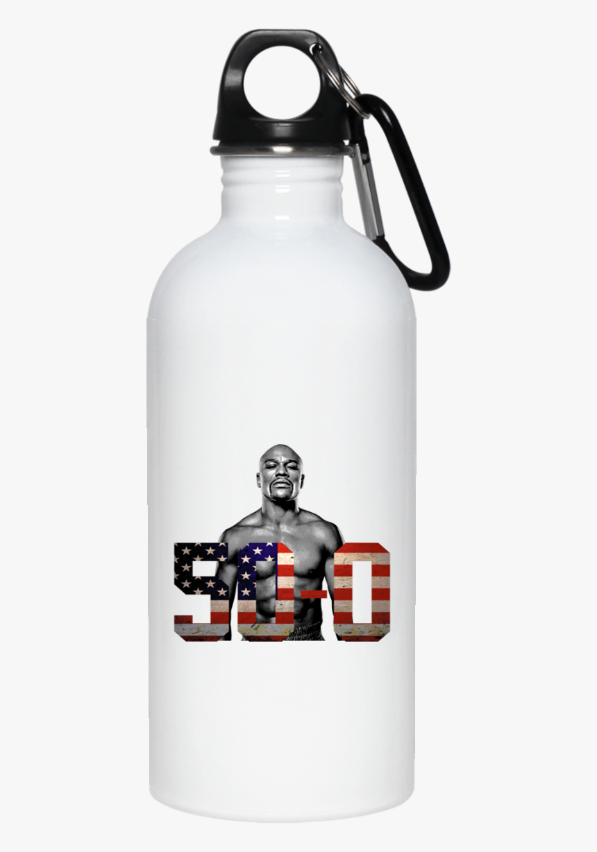 Floyd Mayweather Vs Conor Mcgregor 50-0 23663 20 Oz - Water Bottle, HD Png Download, Free Download