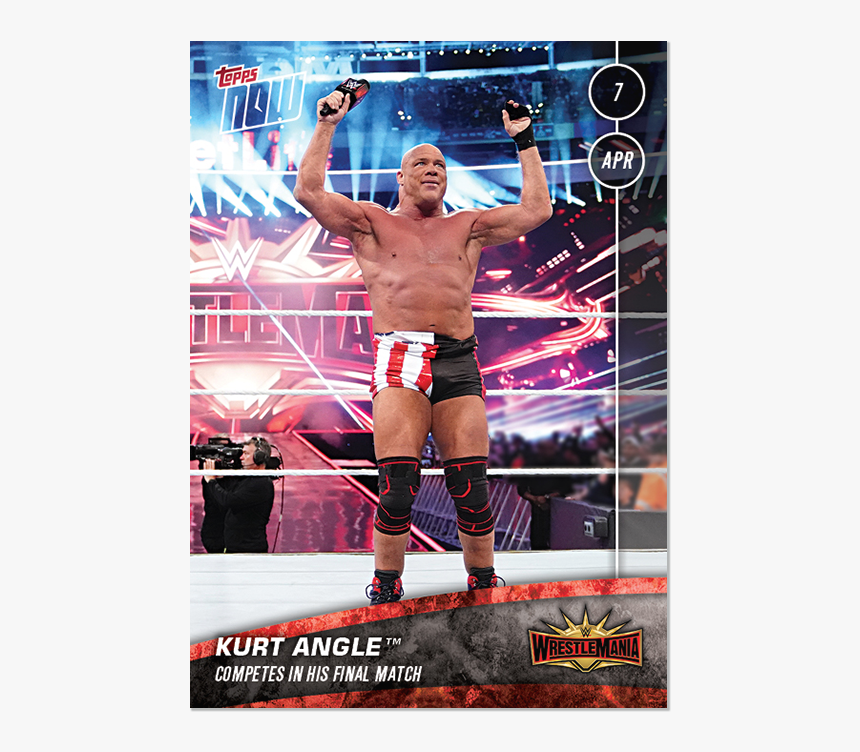 Kurt Angle™ Wrestles His Final Match - Wrestlemania 35 Kurt Angle, HD Png Download, Free Download