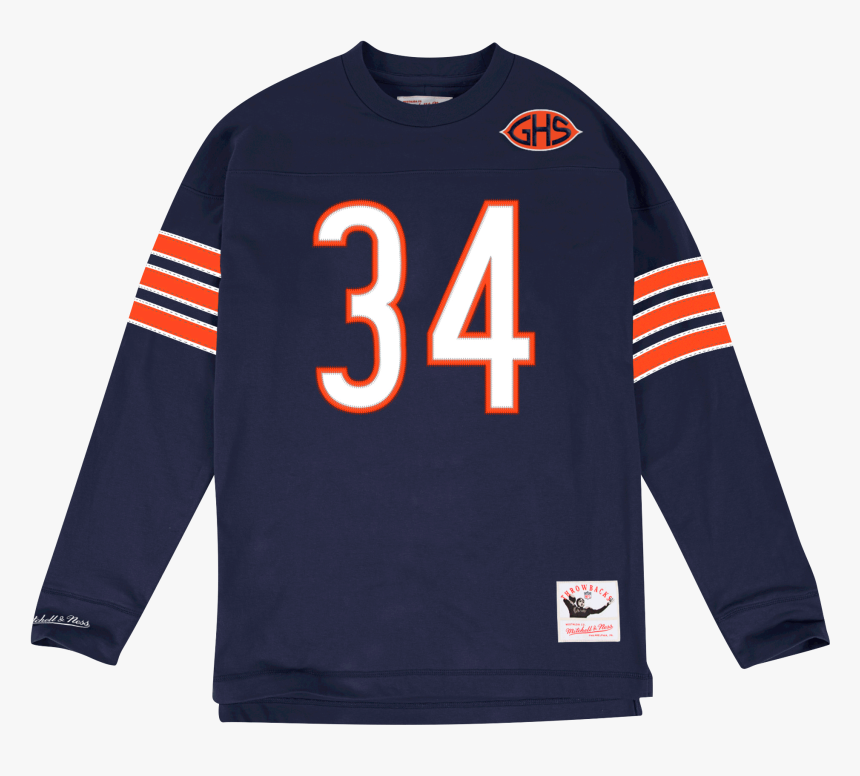Mitchell And Ness Walter Payton Throwback Jersey, HD Png Download, Free Download
