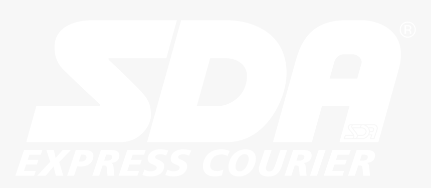 Sda Express Courier Logo Black And White - Johns Hopkins Logo White, HD Png Download, Free Download
