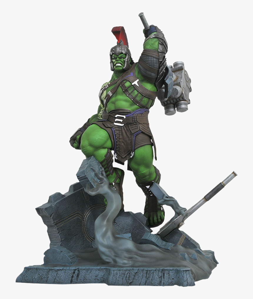 Gladiator Hulk Marvel Milestones 24” Statue - Marvel Milestones Thor Ragnarok Gladiator Hulk Statue, HD Png Download, Free Download