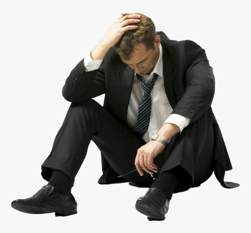 Sad Unhappy Guy Png File - Sad Person Transparent Background, Png Download, Free Download