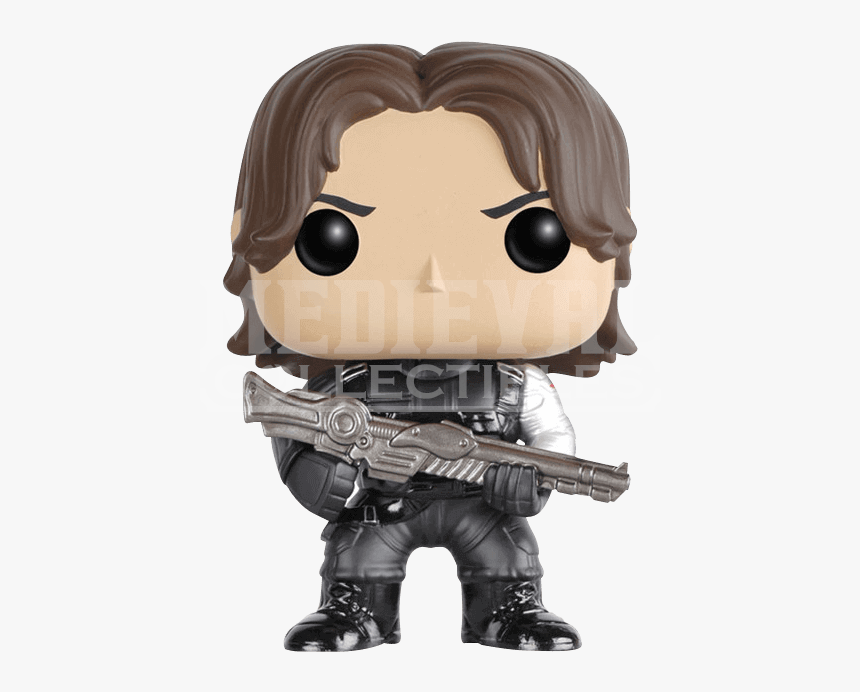 Thumb Image - Captain America Civil War Winter Soldier Funko Pop, HD Png Download, Free Download