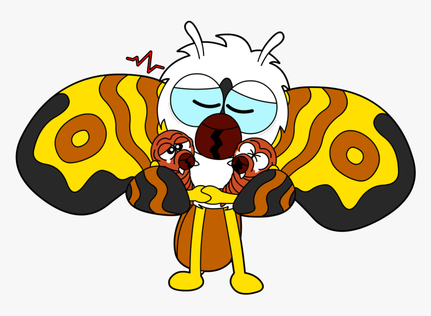 It’s Been One Of Those Days For Mothra - Mothra Cartoon, HD Png Download, Free Download