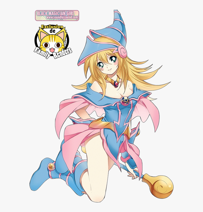 Render Dark Magician Girl Yu Gi Oh - Dark Magician Girl Yu Gi Oh Anime, HD Png Download, Free Download