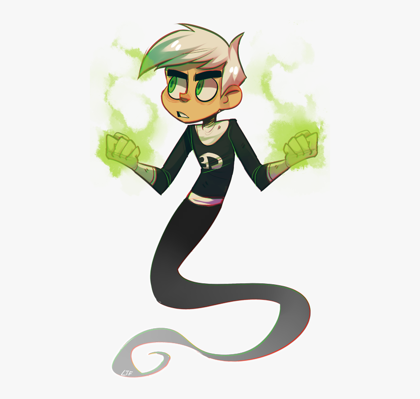 Danny Phantom Transparent , Png Download - Cartoon Ghost Boy, Png Download, Free Download