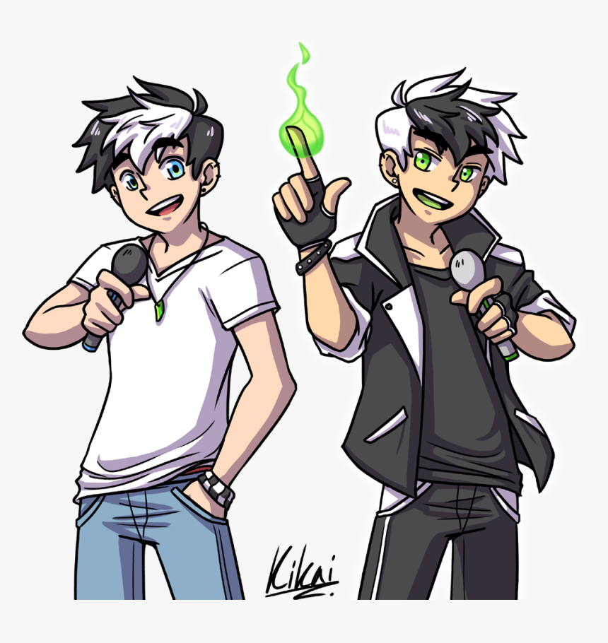 Danny Phantom X Dash Fanart, HD Png Download is free transparent png image....