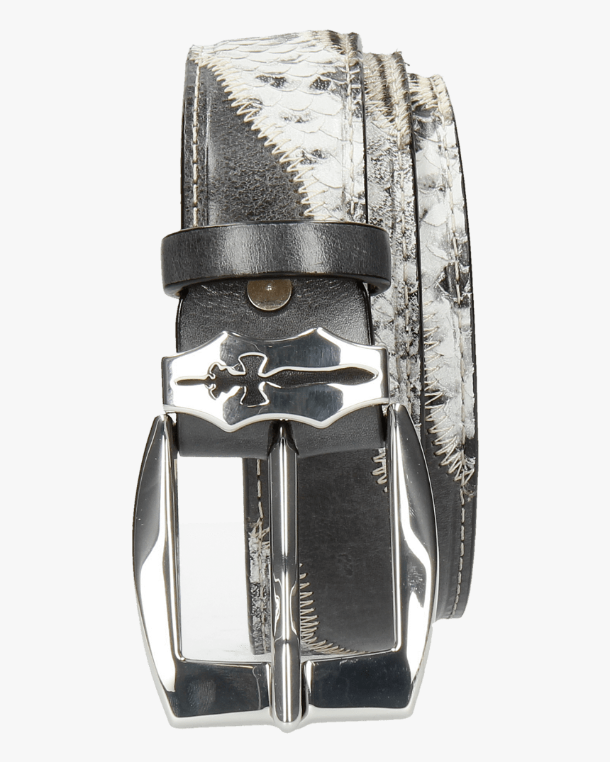 Belts Larry 2 Snake Hairon Black White London Fog Sword - Belt, HD Png Download, Free Download