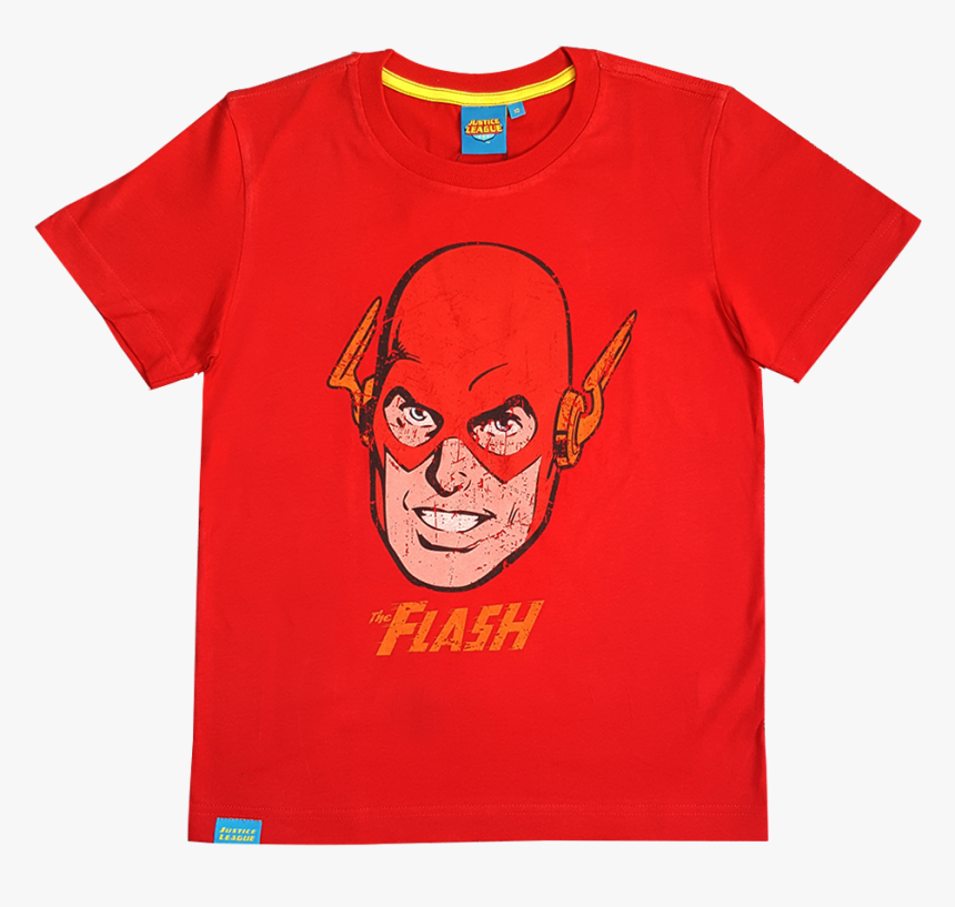 Flash Kid Graphic T-shirt - Cartoon, HD Png Download, Free Download