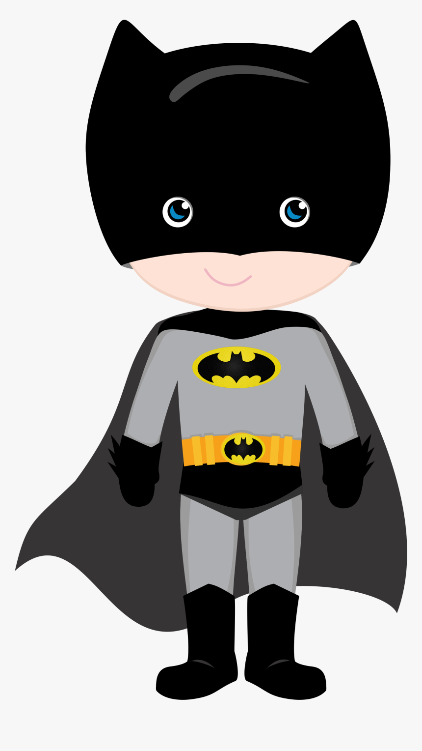 Cute Batman Clipart, HD Png Download - kindpng