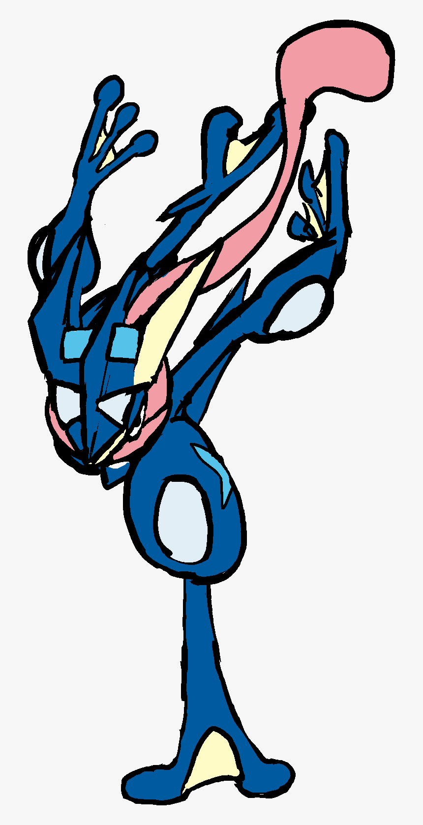 Greninja Ninja Run, HD Png Download, Free Download