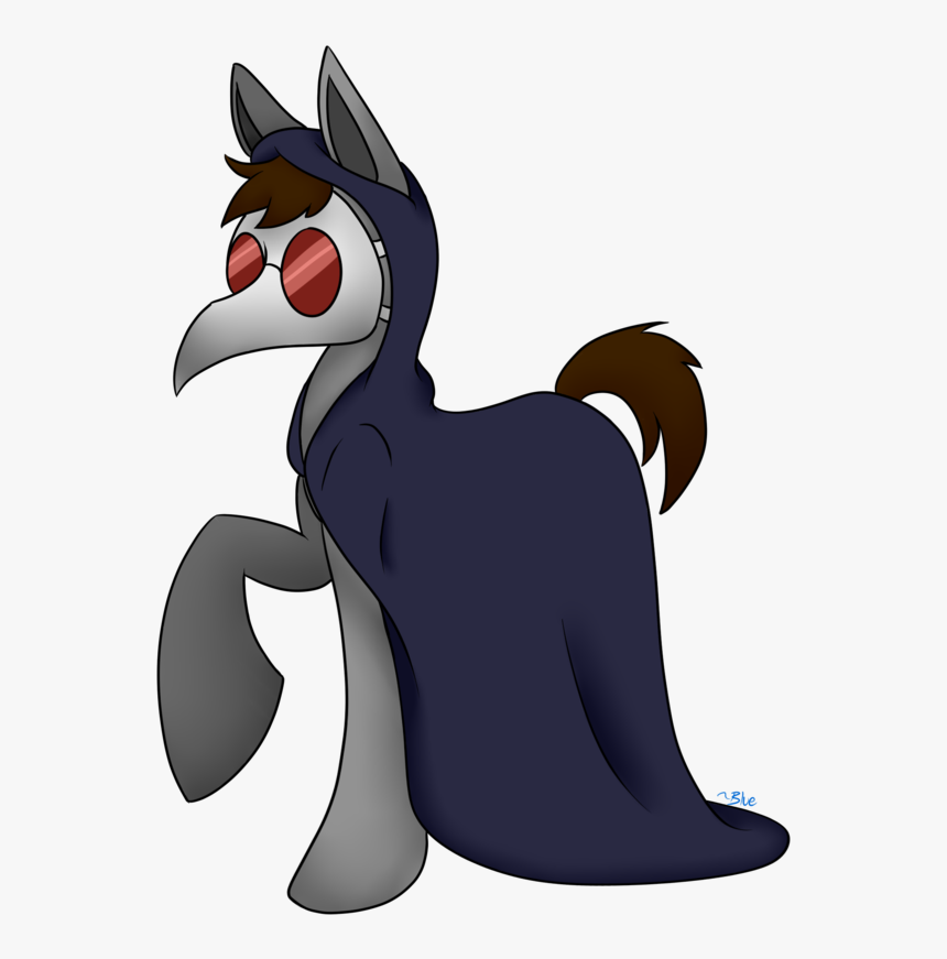 Mask Clipart Black Plague - My Little Pony Plague Doctor, HD Png Download, Free Download