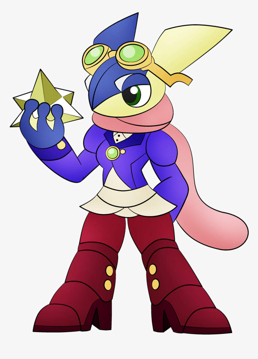 Sapphire The Greninja - Cartoon, HD Png Download, Free Download