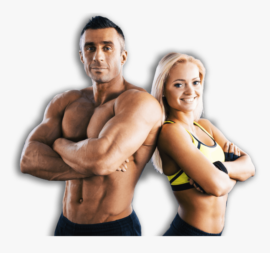 Fitness Couple Png, Transparent Png, Free Download
