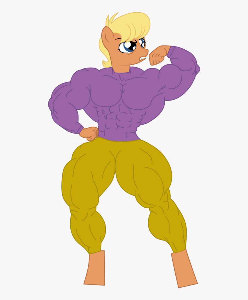 Bodybuilder Vector Animation - Daisy Duck Muscle, HD Png Download, Free Download