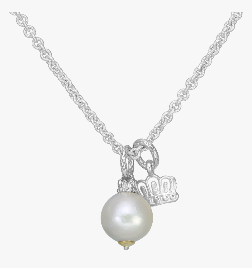14ky/ss White Drop Pearl Necklace - Necklace, HD Png Download, Free Download