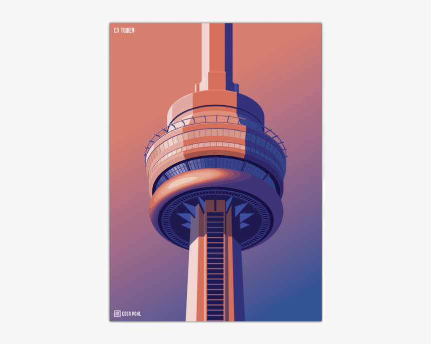 Isometric Cn Tower, HD Png Download, Free Download