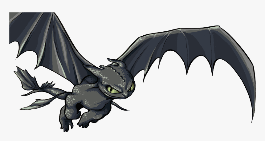 Night Fury Png - Dragon, Transparent Png, Free Download