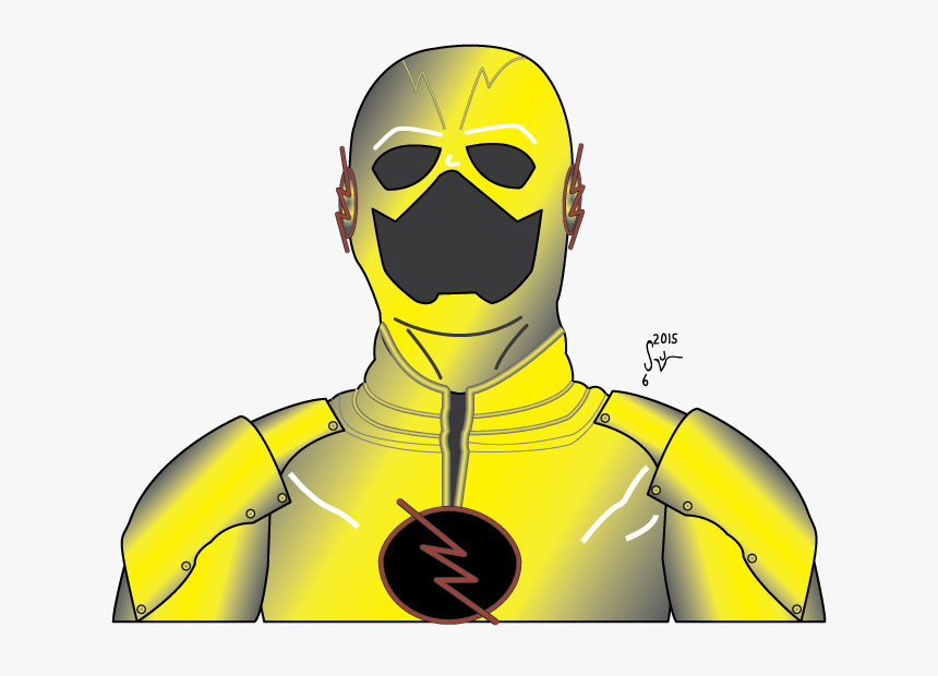 Done And The Reverse Flash One Comes Up High Most Of - Reverse Flash Flash Cartoon, HD Png Download, Free Download