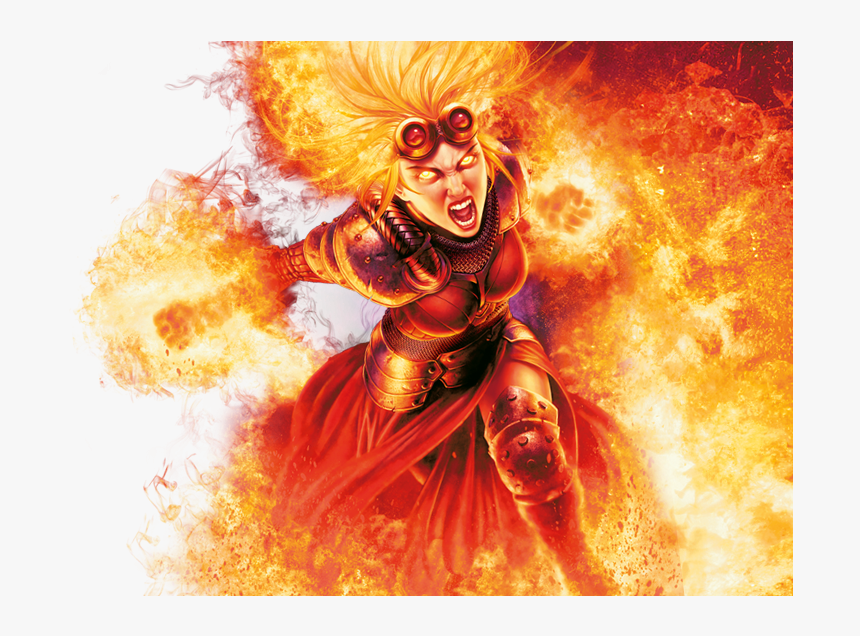 Chandra Nalaar Planeswalkers Magic The Gathering Png - Chandra Ablaze, Transparent Png, Free Download