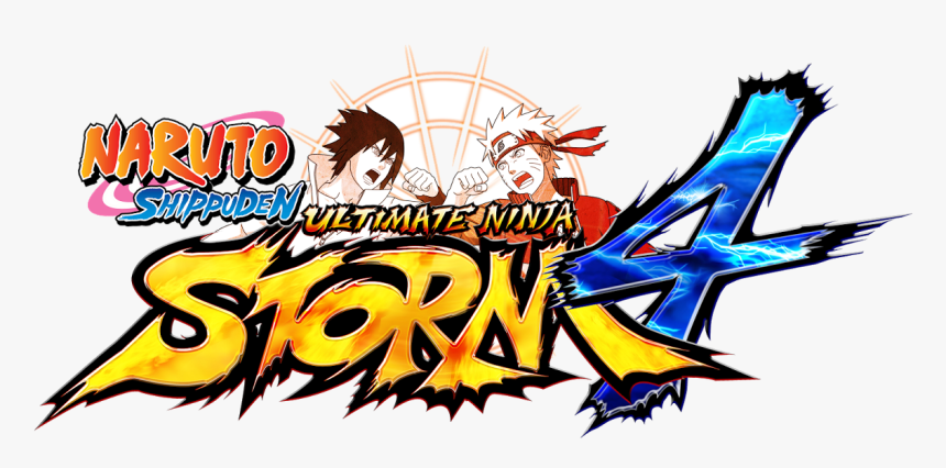 Naruto Shippuden Ultimate Ninja Storm 4 Logo , Png - Naruto Storm 4 Png, Transparent Png - kindpng