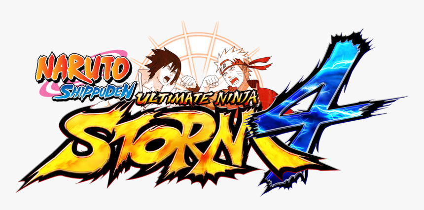 Naruto Shippuden Ultimate Ninja Storm 4 Logo , Png - Naruto Storm 4 Png, Transparent Png, Free Download